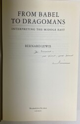 From Babel to Dragomans: Interpreting the Middle East- Bernard Lewis - 2