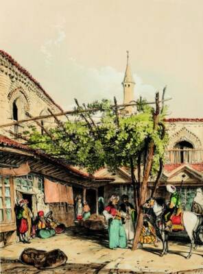 Lewis's Illustrations of Constantinople- John F. Lewis (Lewis'in İstanbul Gravürleri) - 5