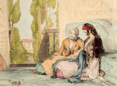 Lewis's Illustrations of Constantinople- John F. Lewis (Lewis'in İstanbul Gravürleri) - 6