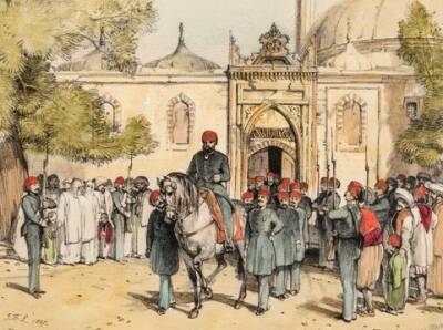 Lewis's Illustrations of Constantinople- John F. Lewis (Lewis'in İstanbul Gravürleri) - 7
