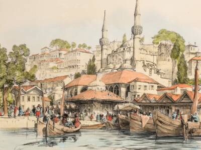 Lewis's Illustrations of Constantinople- John F. Lewis (Lewis'in İstanbul Gravürleri) - 9