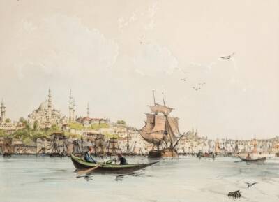 Lewis's Illustrations of Constantinople- John F. Lewis (Lewis'in İstanbul Gravürleri) - 10